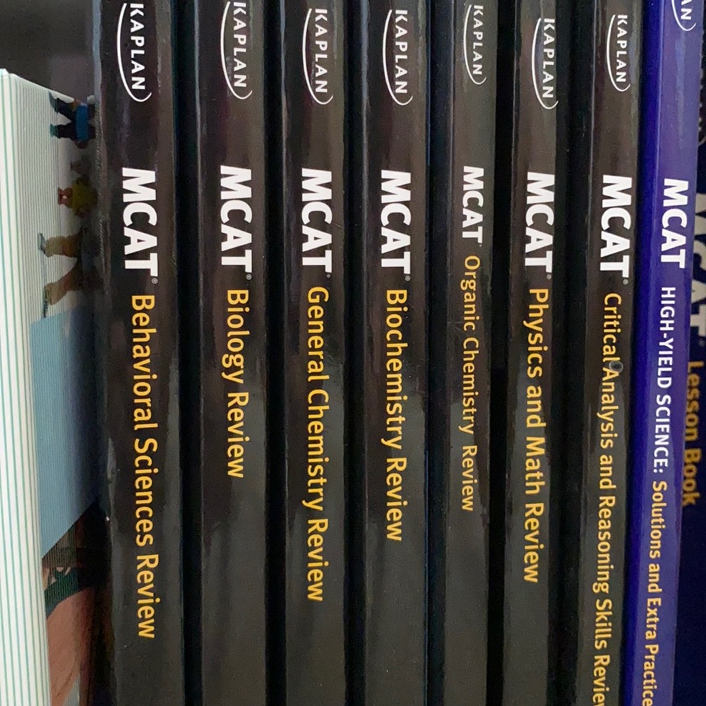 Kaplan MCAT textbook set